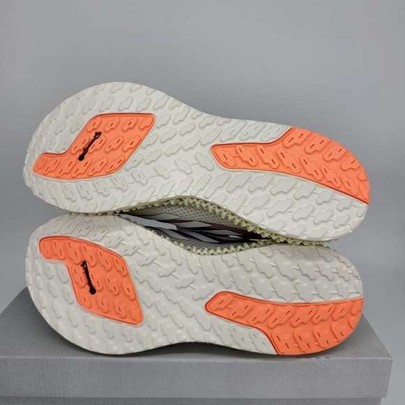 New Adidas 4DFWD 2 'Grey Beam Orange' Women's Running Shoes Size 7 - Picture 8 of 9
